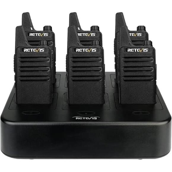 Walkie Talkies Rechargeable Hands Free 2 Way Radios Two-Way Radio(6 Pack) - Picture 7 of 7
